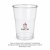 Kubek do napojów zimnych Shake 500/645 ml PET fi 95 mm przezroczysty - 50 sztuk
