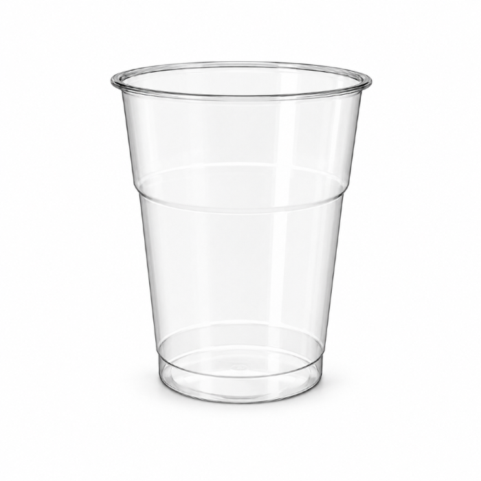 Kubek przezroczysty PET shake 250/300 ml fi 78 mm - 50 sztuk