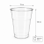 Kubek przezroczysty PET shake 250/300 ml fi 78 mm - 50 sztuk