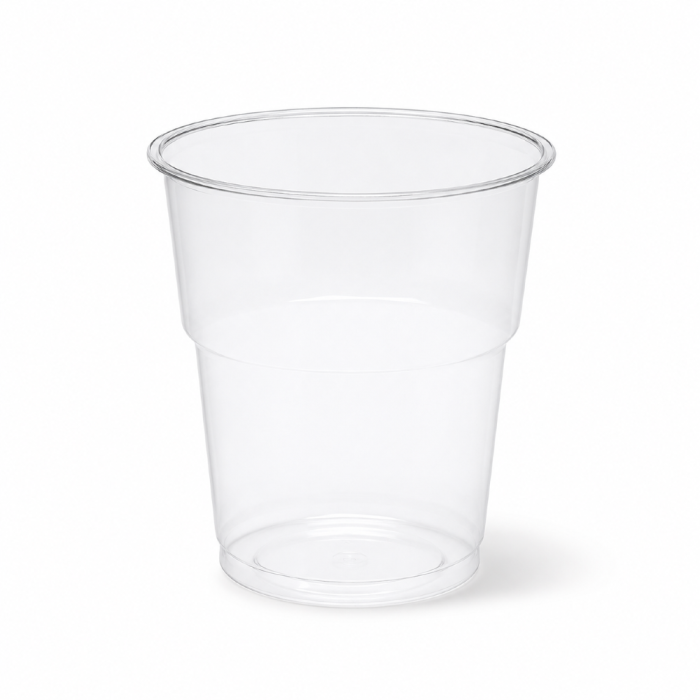 Kubek przezroczysty PET 250 ml fi 78 mm - 50 sztuk