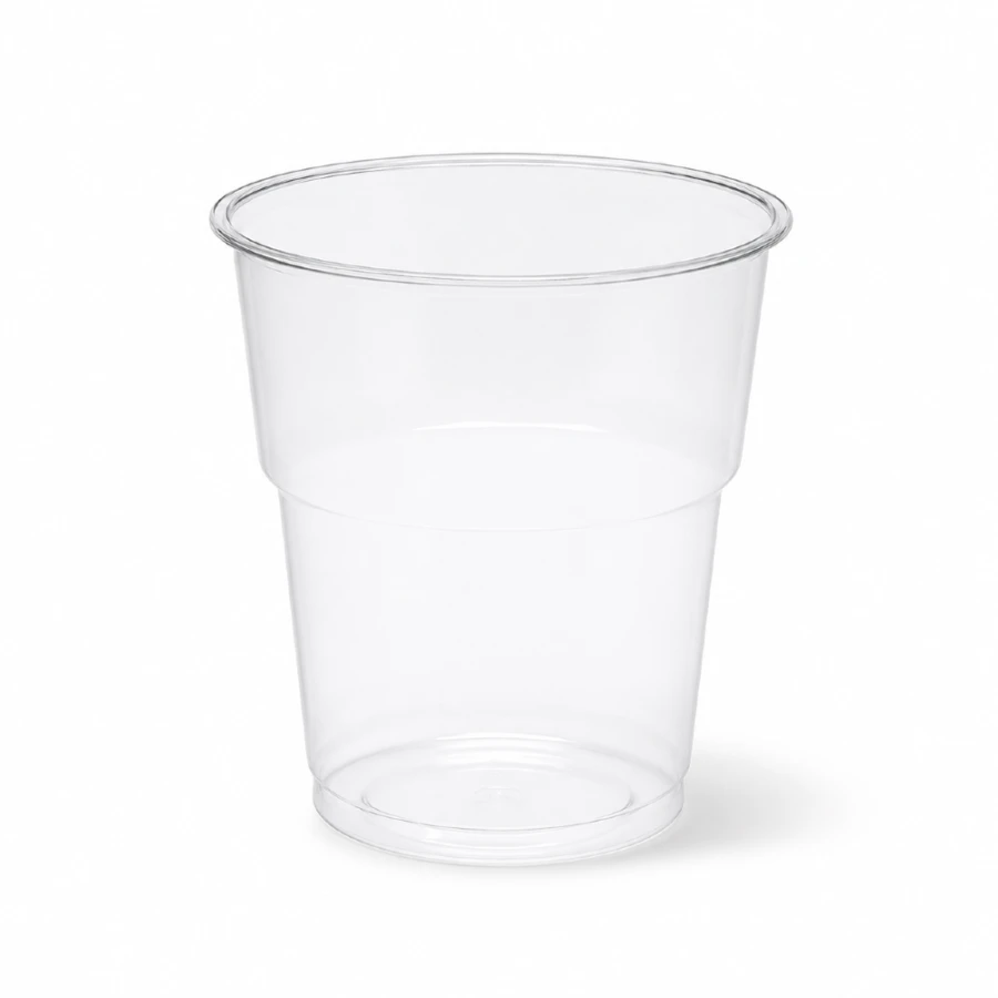 Kubek przezroczysty PET 250 ml fi 78 mm - 50 sztuk