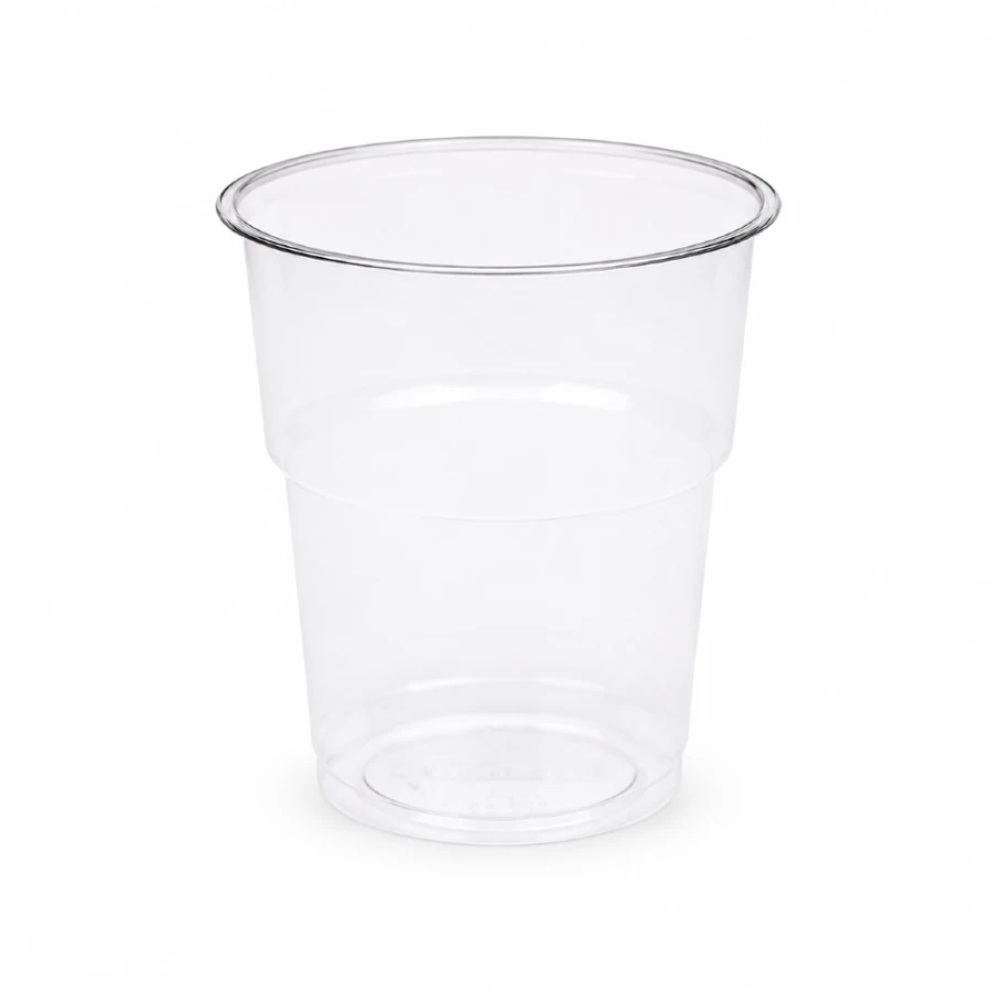 Kubek przezroczysty PET 200 ml fi 78 mm - 50 sztuk