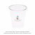 Kubek przezroczysty PET 200 ml fi 78 mm - 50 sztuk