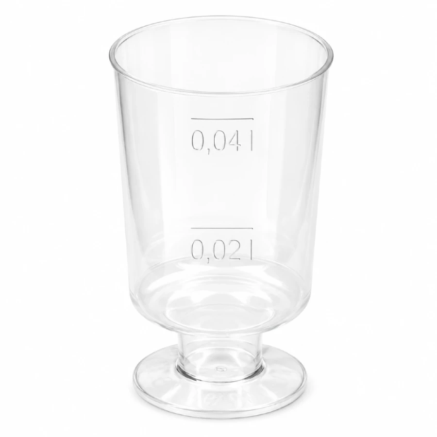 Kieliszek na nóżce PS 40 ml, fi 38 mm - 20 szt.