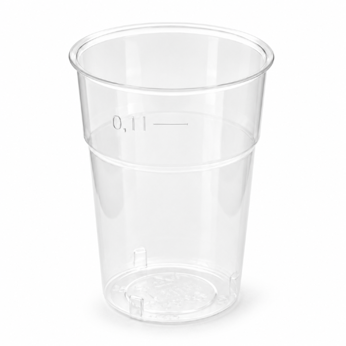 Kubek krystaliczny PS 100 ml, fi 57 mm - 50 szt.
