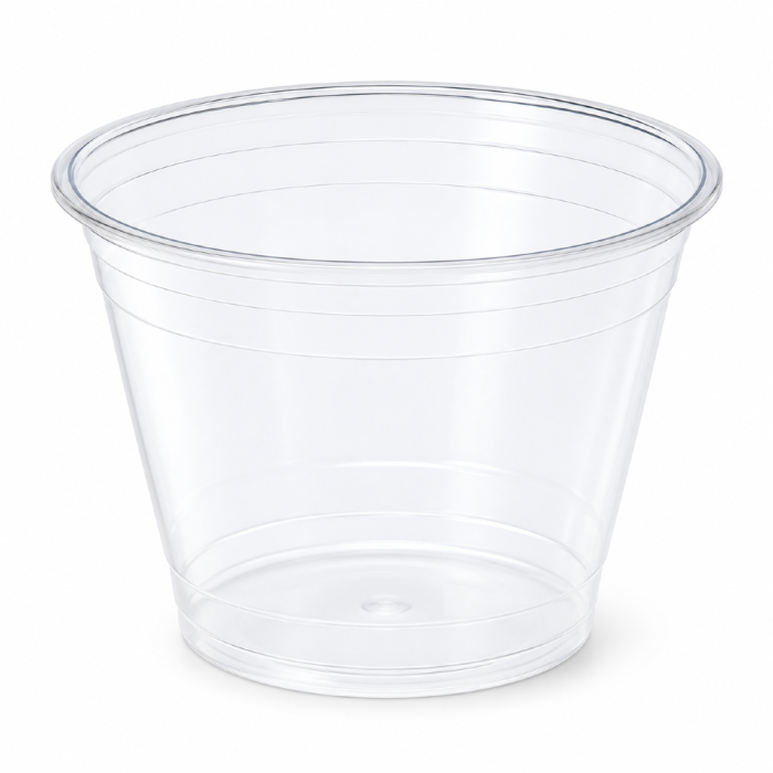 Kubek krystaliczny rPET 250 ml, fi 95mm - 50 szt.