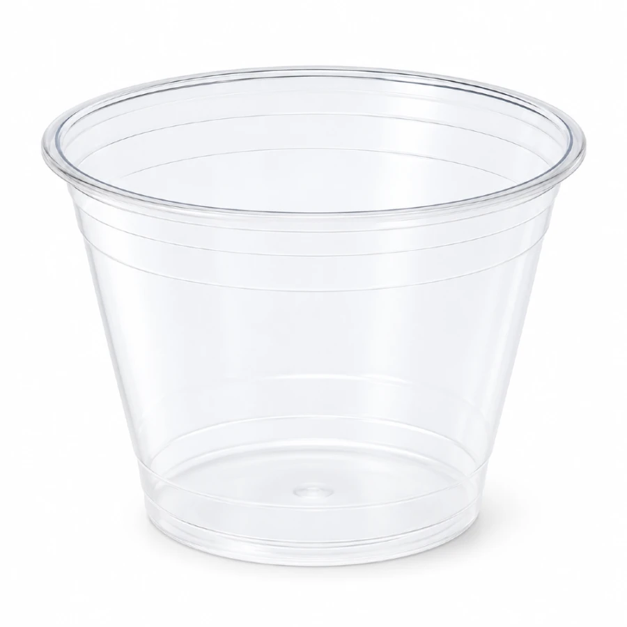 Kubek krystaliczny rPET 250 ml, fi 95mm - 50 szt.