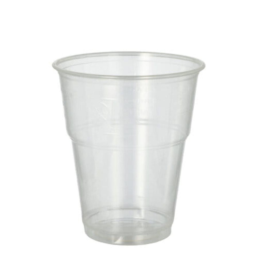 Kubek do napojów zimnych PLA transparentny 300 ml - 70 sztuk
