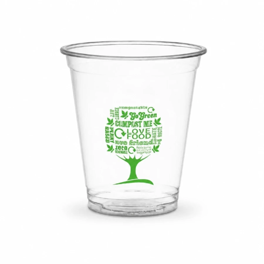 Kubek do napojów zimnych i deserków 300 ml fi 96 mm PLA - 50 sztuk