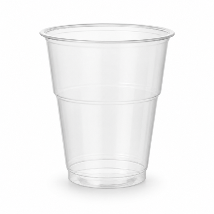 Kubek do napojów zimnych PLA transparentny 300 ml - 70 sztuk