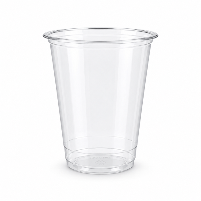 Kubek do napojów zimnych PLA transparentny 250 ml - 70 sztuk