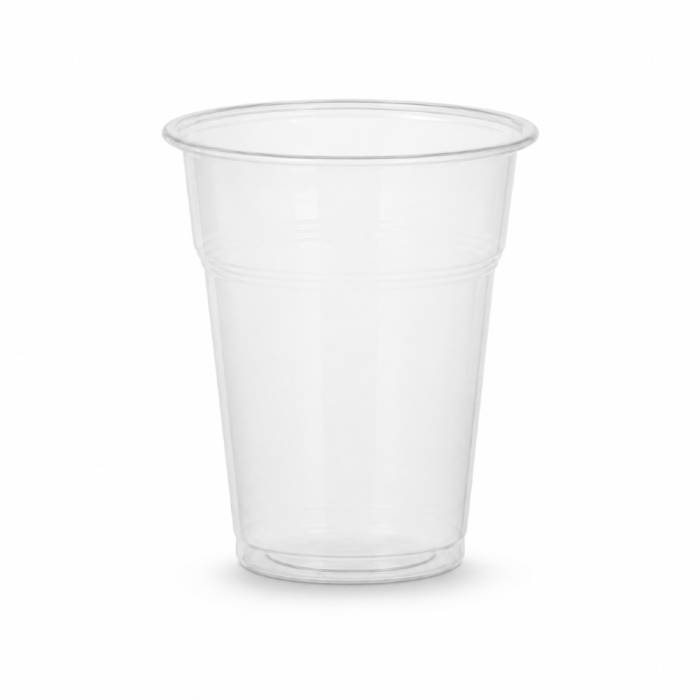 Kubek do napojów zimnych PP fi 95 mm krystaliczny 300 ml - 50 sztuk