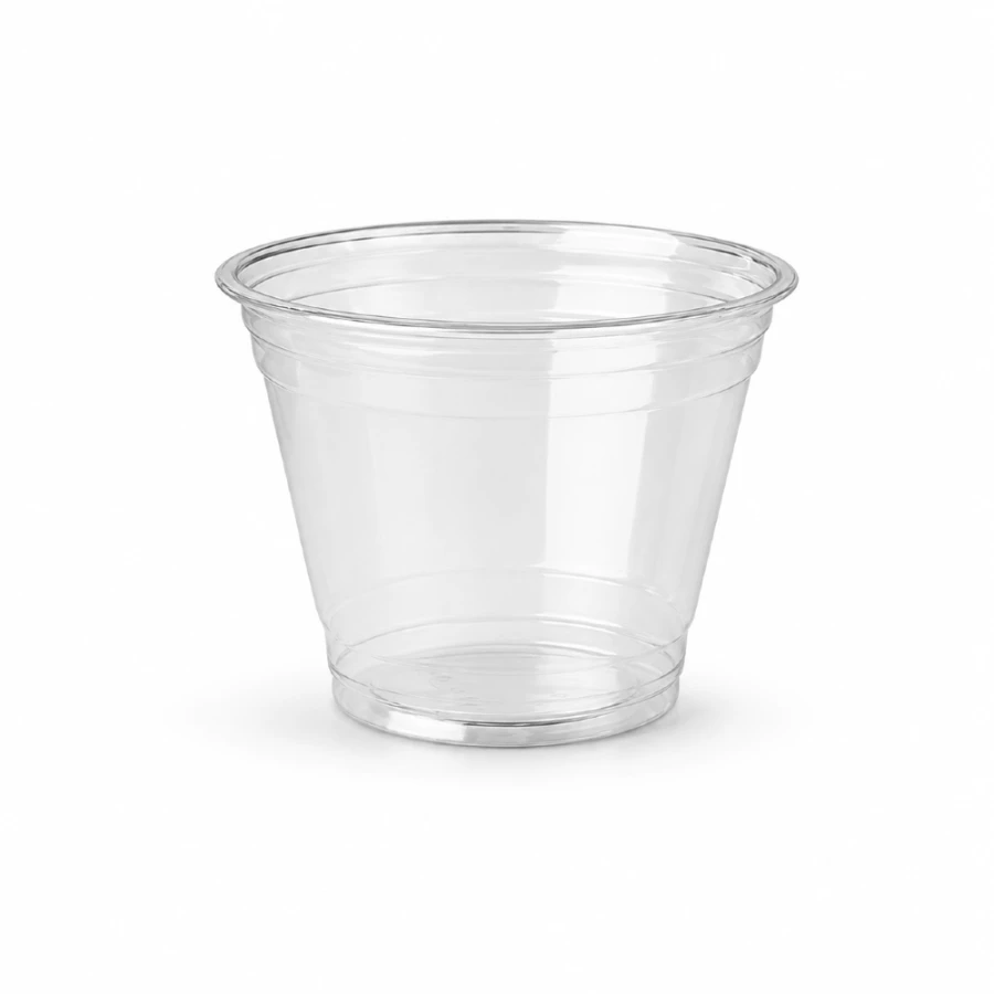 Kubek do napojów zimnych 200 ml PET przezroczysty - 50 sztuk