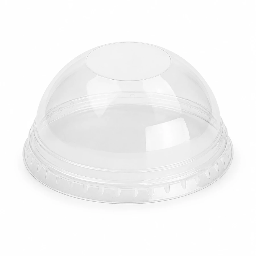 Pokrywka wypukła bez otworu fi 78 mm PET - 50 sztuk