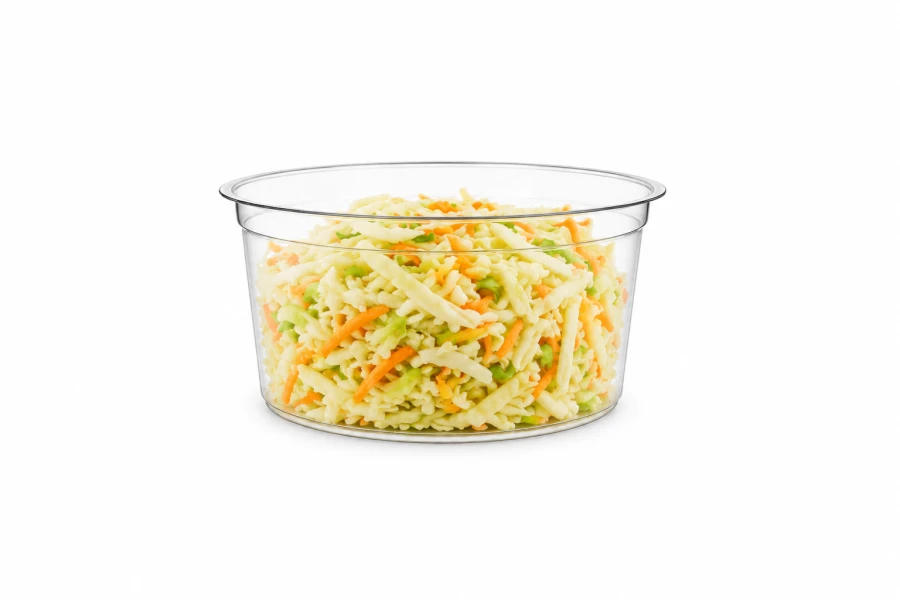 Pojemnik okrągły PLA 500 ml fi 120 mm - 50 sztuk