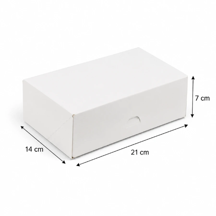 Pudełko kartonowe 21 cm x 14 cm x 7 cm - 20 sztuk