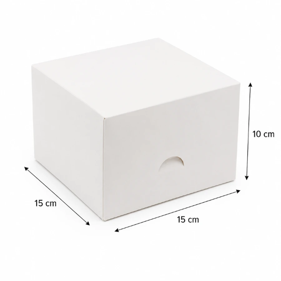 Pudełko kartonowe 15 cm x 15 cm x 10 cm - 15 sztuk