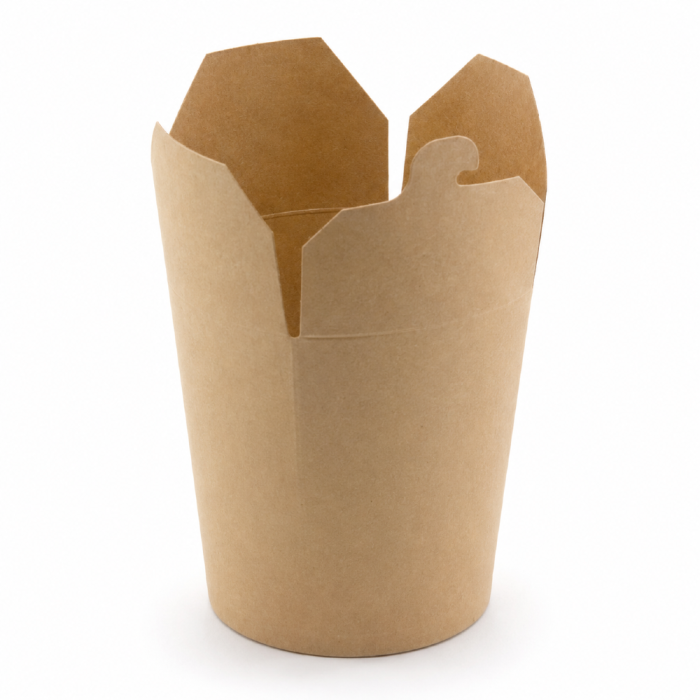 Pudełko na wynos kraft - 750 ml - 50 sztuk