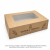 Pudełko papierowe z oknem 19 cm x 13 cm x 5 cm - 50 sztuk