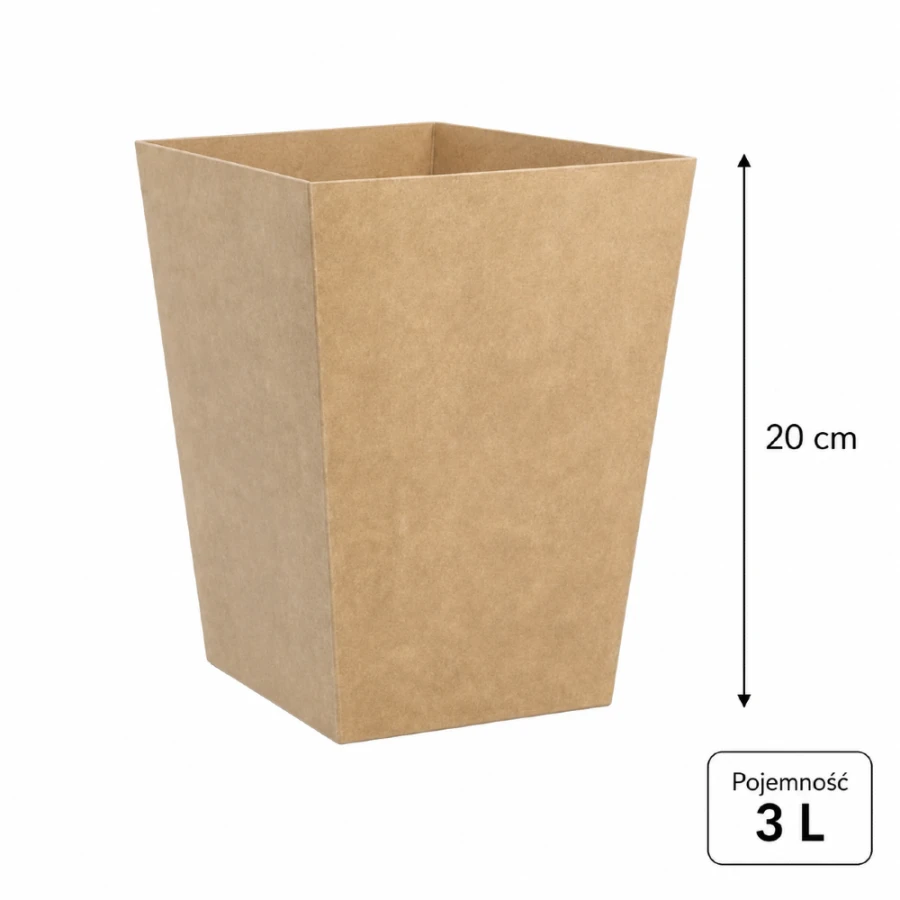 Kubełek papierowy 3L - 50 sztuk