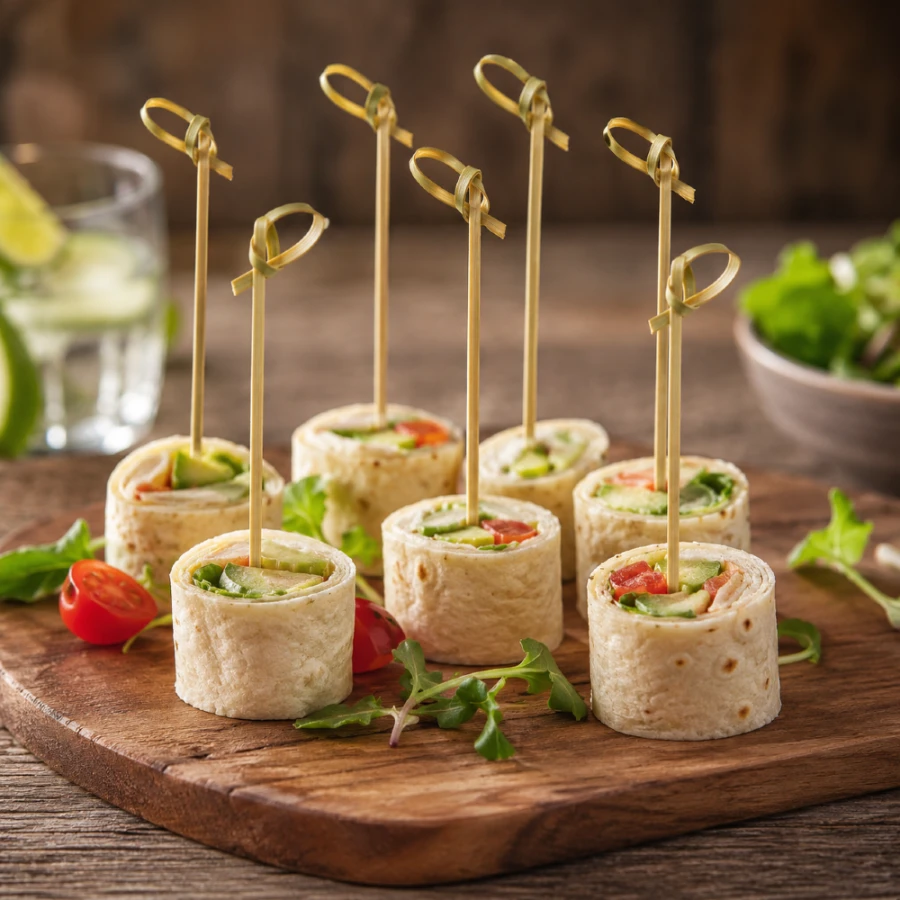 Patyczki fingerfood 18 cm Knot - 250 sztuk