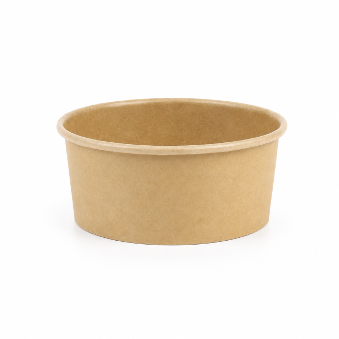 Miska papierowa na zupy i sałatki, fi 120 mm, 320 ml - 50 sztuk