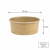 Miska papierowa na zupy i sałatki, fi 120 mm, 320 ml - 50 sztuk
