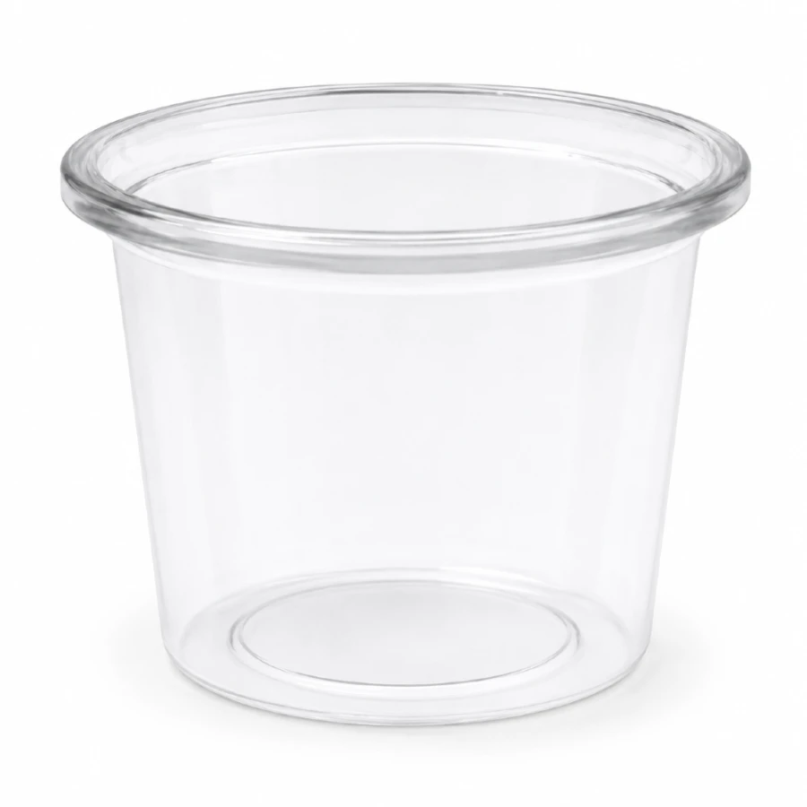 Pojemnik na sos 80 ml, fi 62,5 mm rPET - 100 szt.