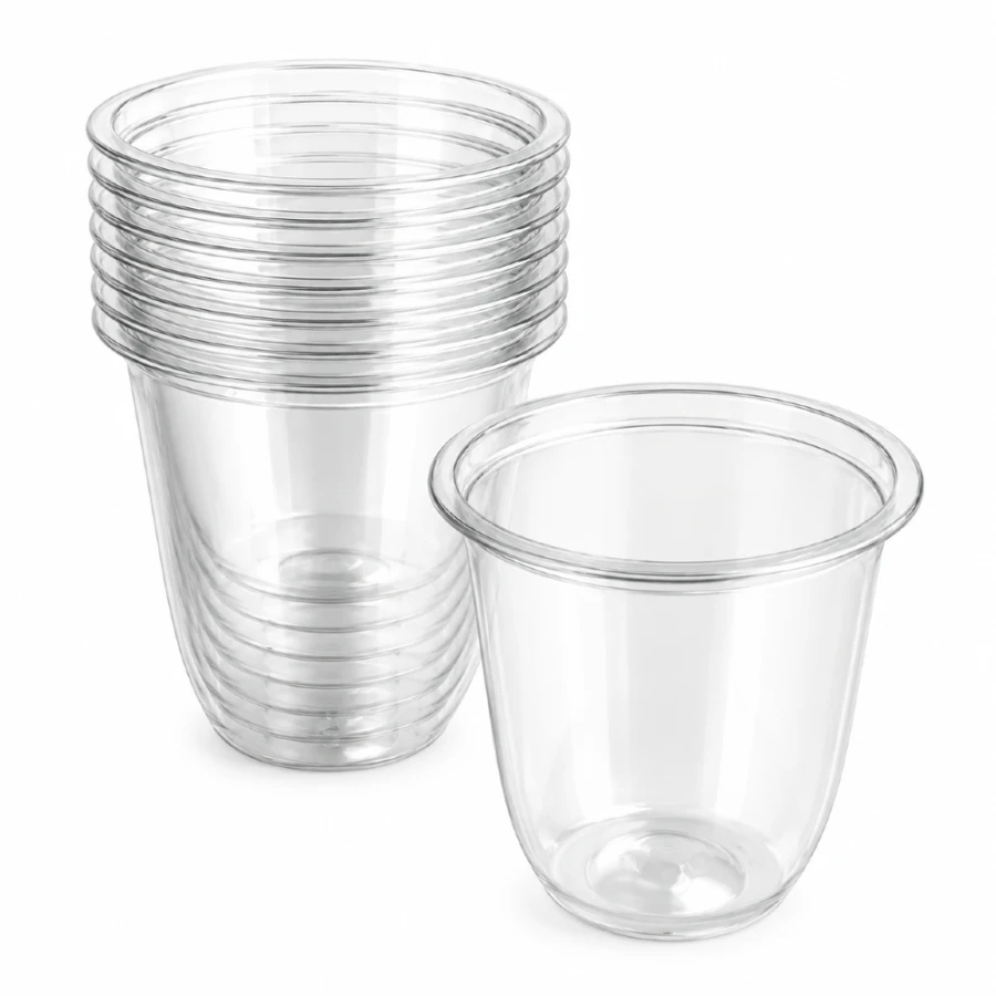 Pojemnik fi 76 mm 160 ml, rPET - 50 szt.
