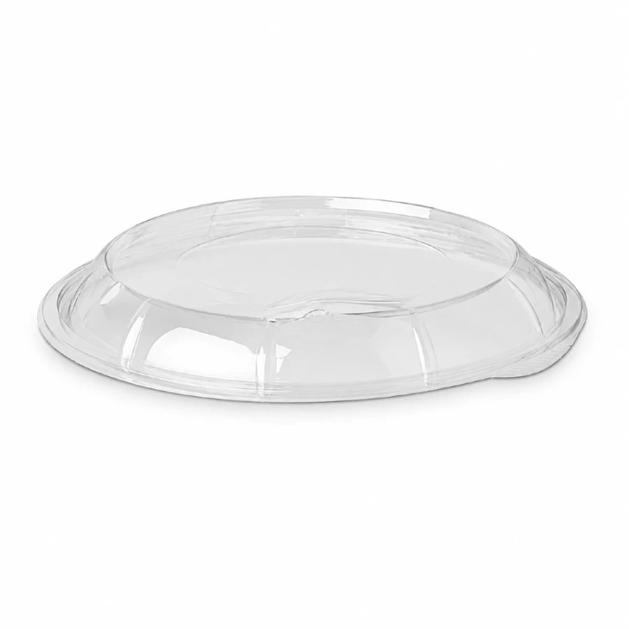 Pokrywka okrągła wypukła PET fi 16,6 cm - 50 sztuk