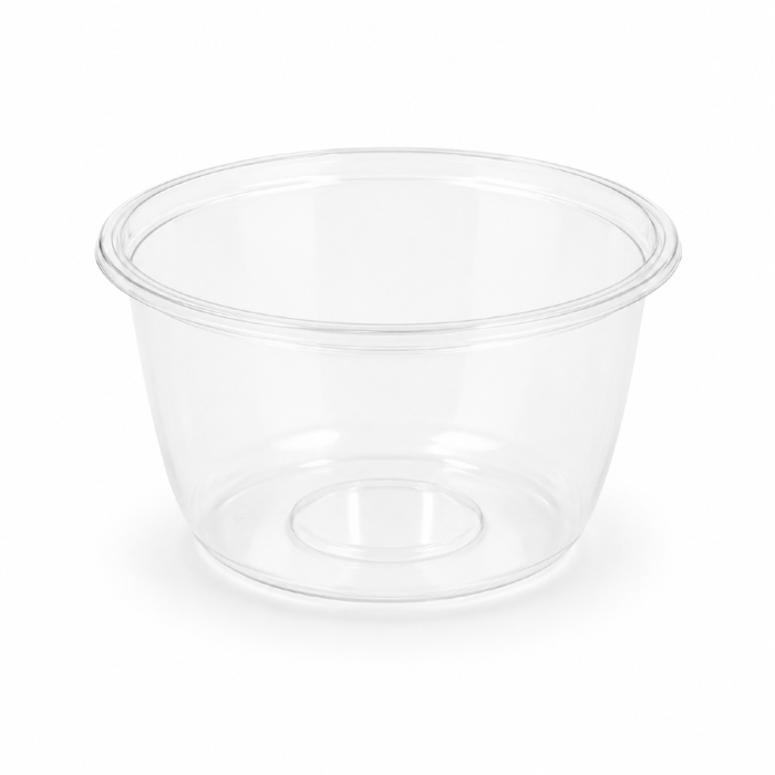 Pojemnik sałatkowy PET/TR, 400 ml, fi 117mm - 50 sztuk
