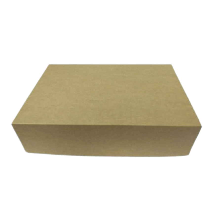 Pudełko na ciastka, pączki kraft 31 cm x 22 cm x 8 cm - 50 sztuk