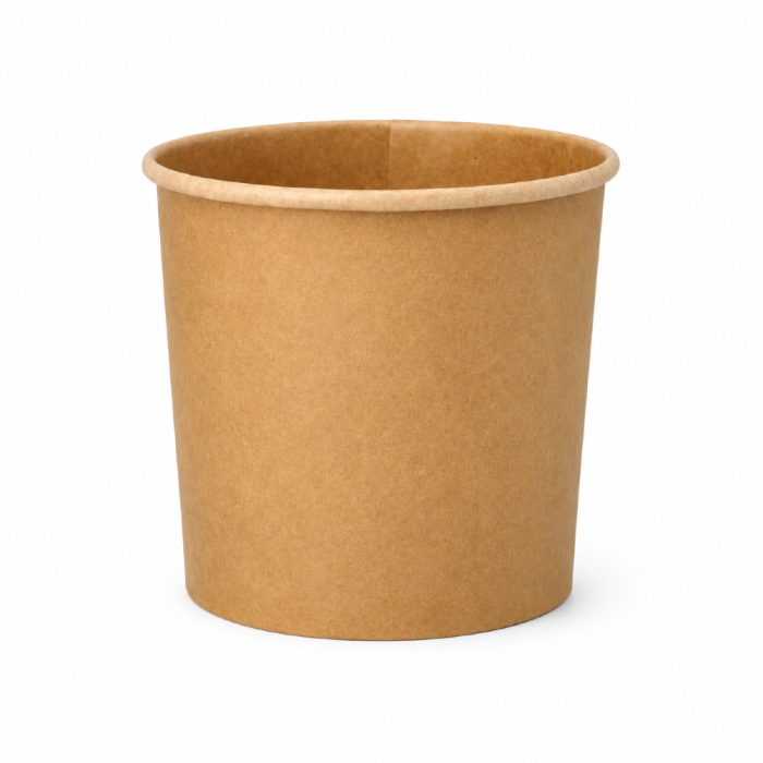 Kubek papierowy na zupę 760 ml fi 115 mm - 25 sztuk