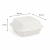 Opakowanie z trzciny cukrowej z pokrywką burger box 15,2 cm x 15,2 cm x 7,5 cm - 50 sztuk
