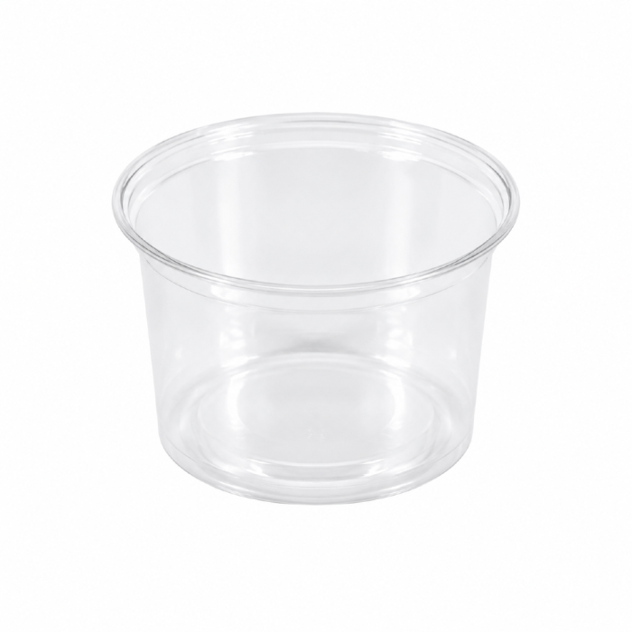 Pojemnik na sosy i dipy okrągły fi 70 mm 80 ml - 100 sztuk
