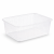 Pojemnik prostokątny PP 1000 ml 18 cm x 13,3 cm - 50 sztuk