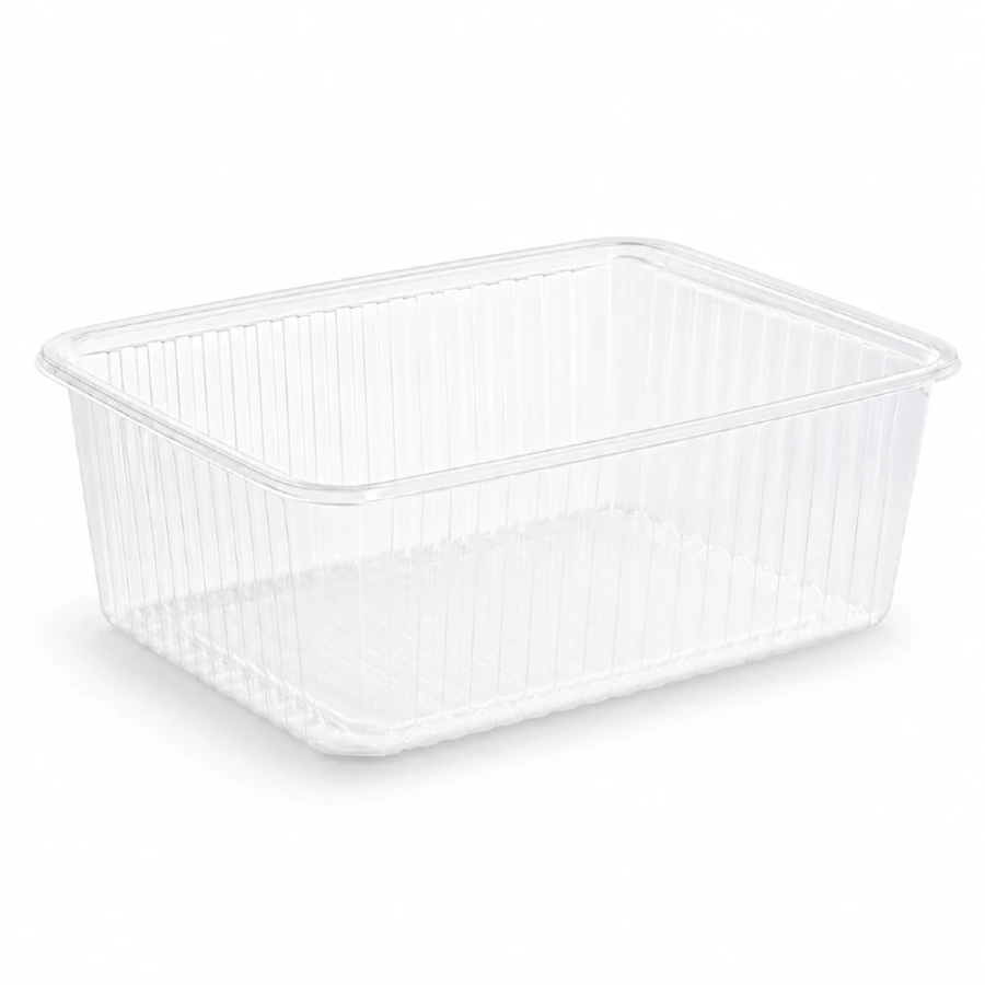 Pojemnik prostokątny PP 1000 ml 18 cm x 13,3 cm - 50 sztuk