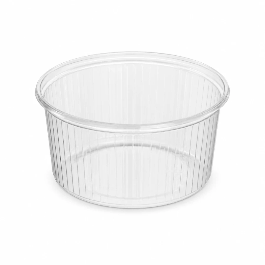 Pojemnik okrągły PP 250 ml fi 101 mm - 100 sztuk