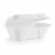 Opakowanie z trzciny cukrowej z pokrywką 500 ml, 18,5 cm x 13,1 cm x 6,6 cm - 50 sztuk