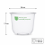 Pojemnik okrągły PLA 350 ml fi 96 mm - 50 sztuk