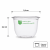 Pojemnik okrągły PLA 300 ml fi 96 mm - 50 sztuk