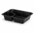 Pojemnik czarny COLT do zgrzewu 227 x 178 x 50 mm - PREMIUM, PP - 50 szt