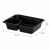 Pojemnik czarny COLT do zgrzewu 227 x 178 x 50 mm - PREMIUM, PP - 50 szt