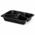 Pojemnik czarny T-3 do zgrzewu 227 x 178 x 40 mm - PREMIUM, PP - 50 szt.