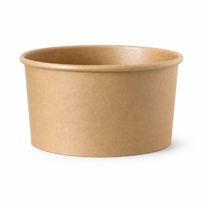 Pojemnik papierowy, okrągły, fi 149 mm, 1000 ml - 50 sztuk