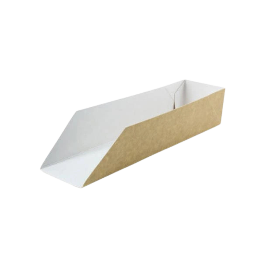 Tacka papierowa na hot doga 25 cm x 6 cm x 5 cm - 100 sztuk