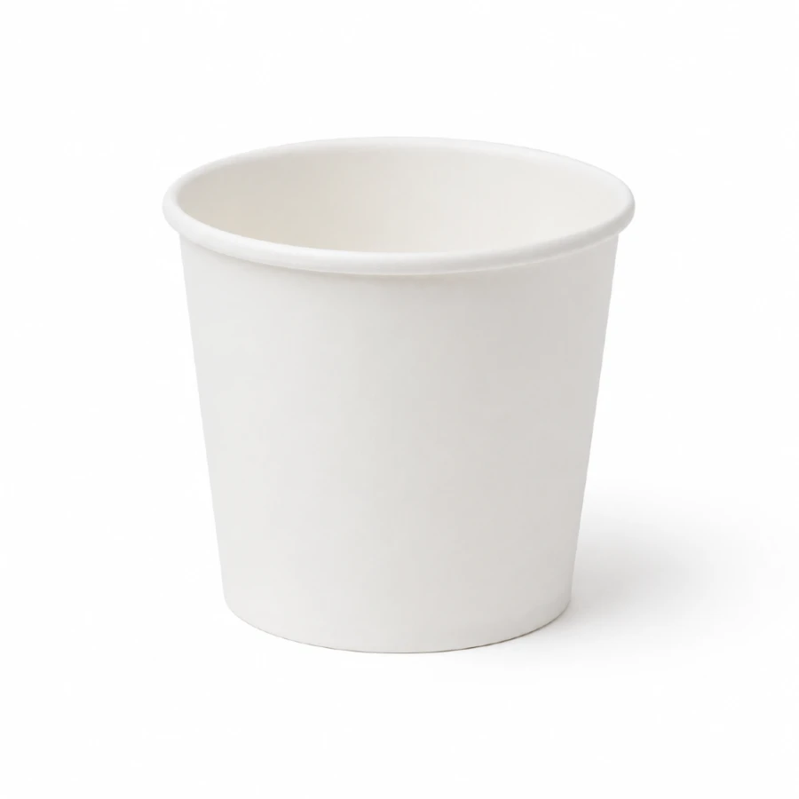 Pojemnik papierowy okrągły, fi 97 mm, 470 ml - 25 sztuk