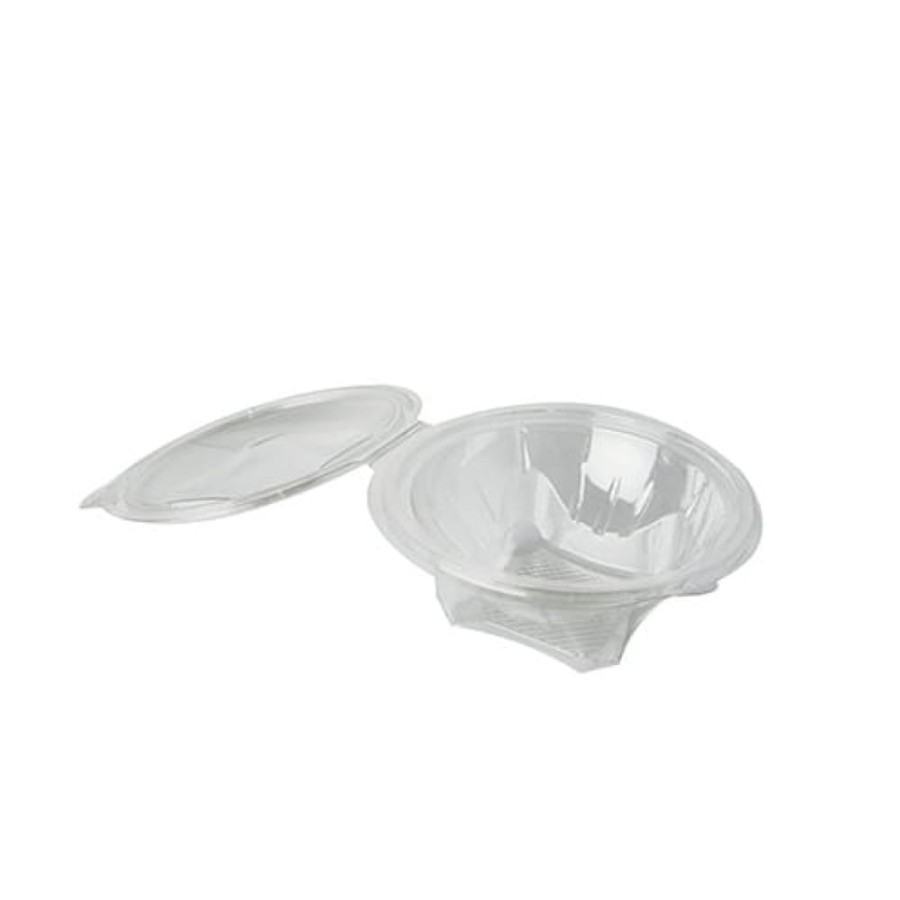 Pojemnik sałatkowy z pokrywka okrągły PET 600 ml - 50 sztuk