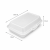 Opakowanie ze styropianu z pokrywką 3-dzielne Menubox XPS 22,5 cm x 18 cm x 7,5 cm - 250 sztuk