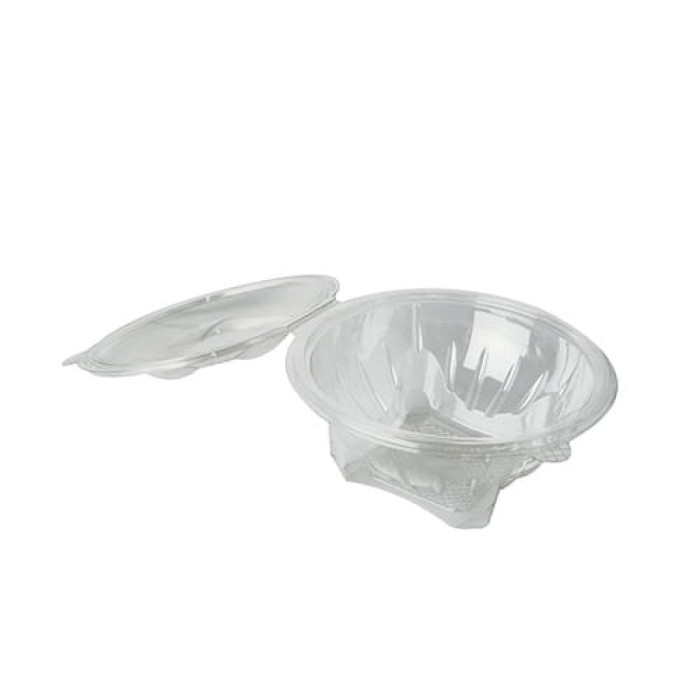 Pojemnik sałatkowy z pokrywka okrągły PET 1000 ml - 50 sztuk